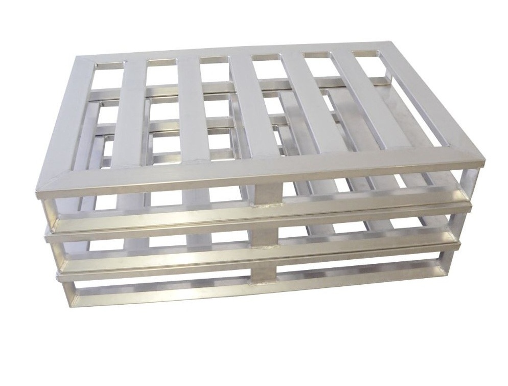 Pallets van aluminium