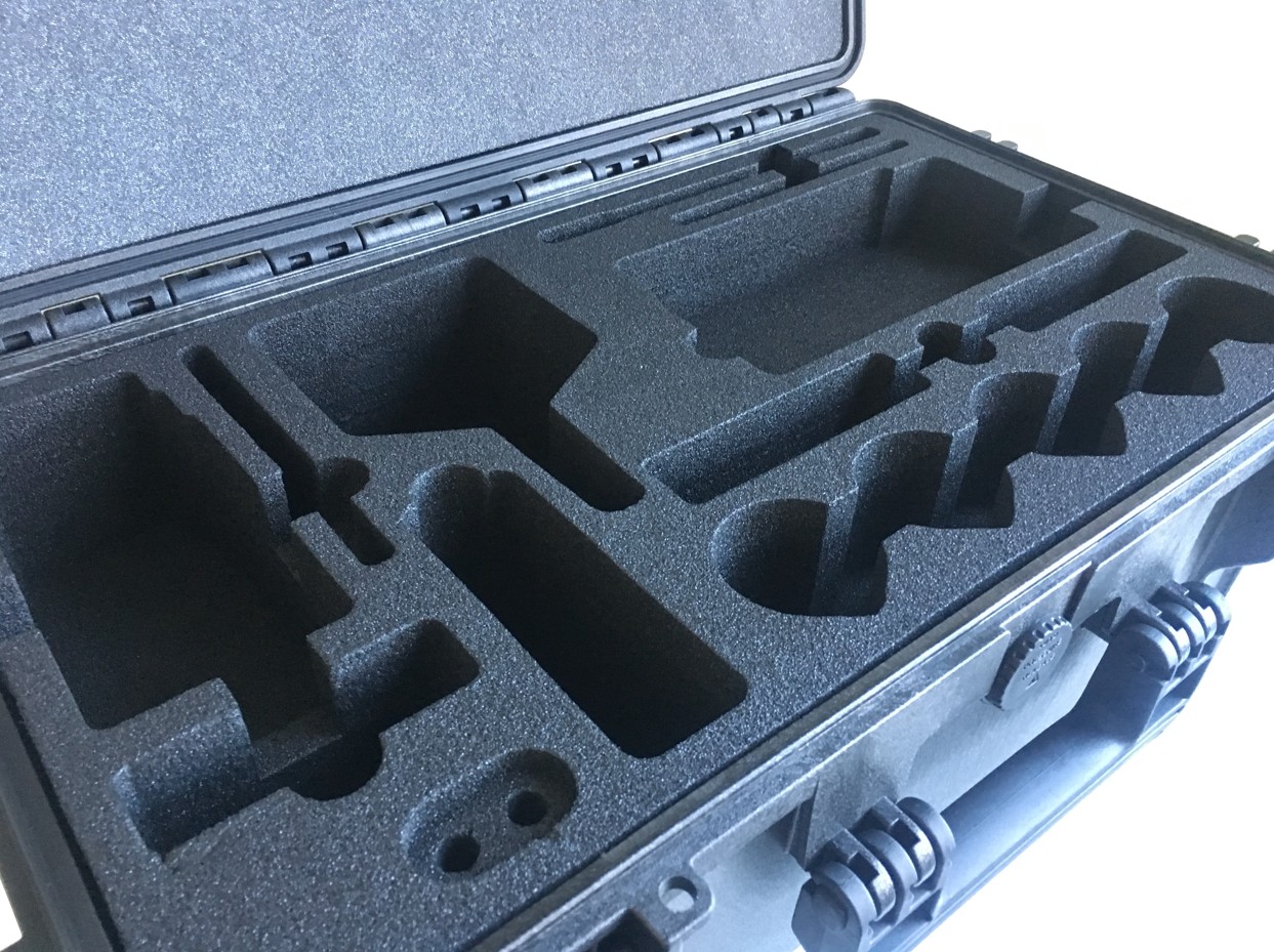 Kofferinterieur close up