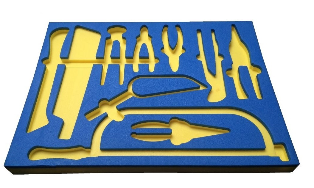 Foam inlays gereedschapinterieurs